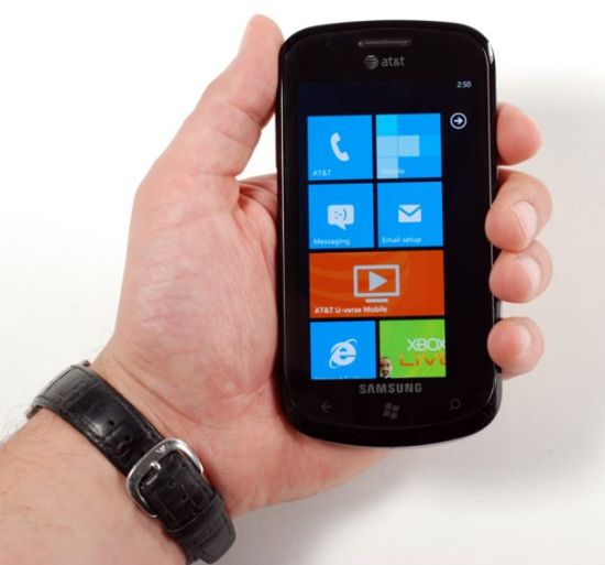 微软Windows Phone 7操作系统